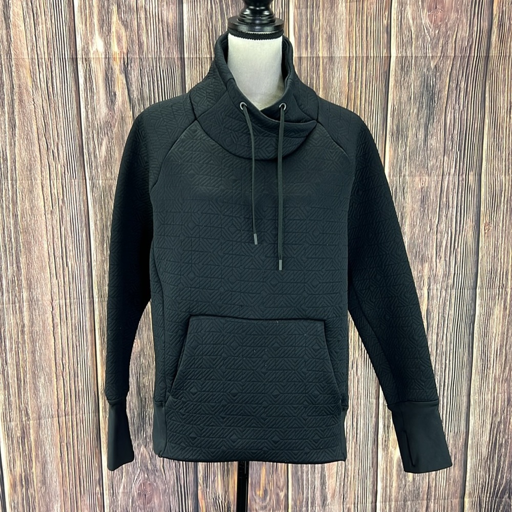 Athleta Jacquard Elevation Pullover Size Small - image 2